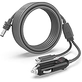 Hodeoo 2 in 1 Cable Replacement for Starlink Mini USB-C 12-24V & Cigarette Lighter Plug,Replacement Cable for Starlink Mini Power Cable- Waterproof for Starlink Mini Accessories 9.8FT