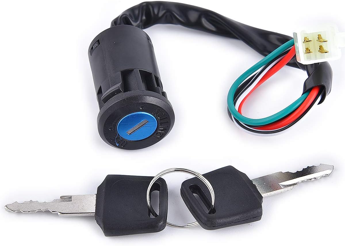4Pin Ignition Key Switch Set for Chinese Made 50cc 70cc