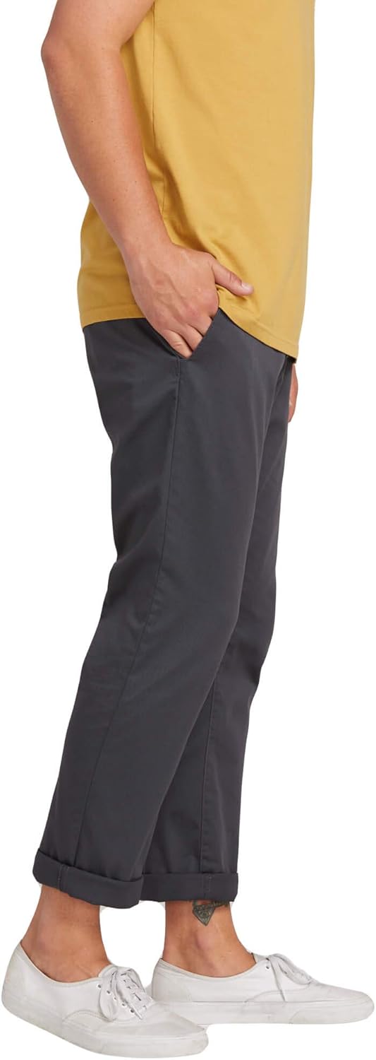 Volcom Men's Frickin Modern Fit Stretch Chino Pant: Clothing