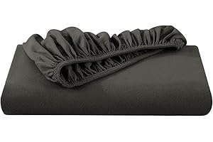 Fitted Sheet，Solid Color, Bedspread, 78 * 80 Inches, Dark Grey, Flannel, 1-Piece, King Size