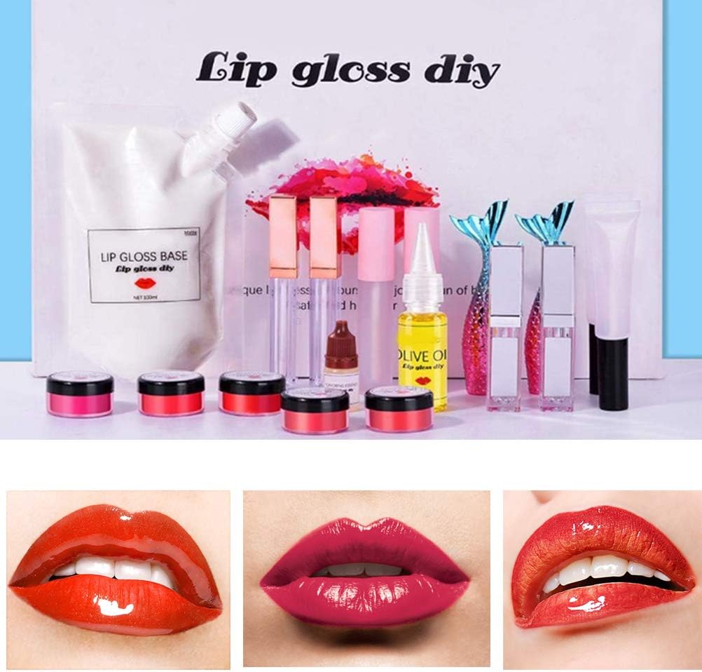 DIY Lippenbalsam Lippenstift Kit,Herstellung von Lipgloss Kit,Lipgloss