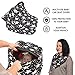 Baby Car Seat Cover and Nursing Canopy - Multi-Use, Breathable Breastfeeding Cover Scarf - Stroller, High Chair, Shopping Cart Cover for Boys and Girls- Included Baby Bib and Carry Bag