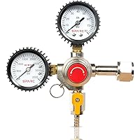 SPARC Premium CO2 Regulator CGA320 2YR USA Warranty Beer Kombucha