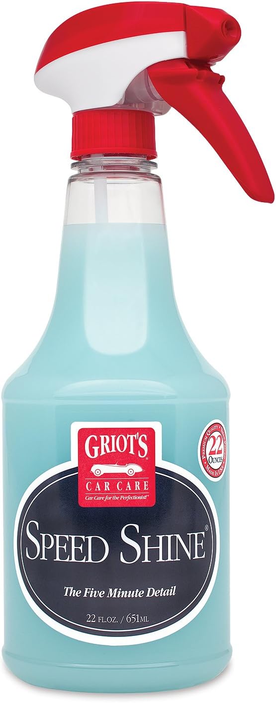 Griot's Garage 10950 Speed Shine (Quick Detailer) 22oz, Exterior Care