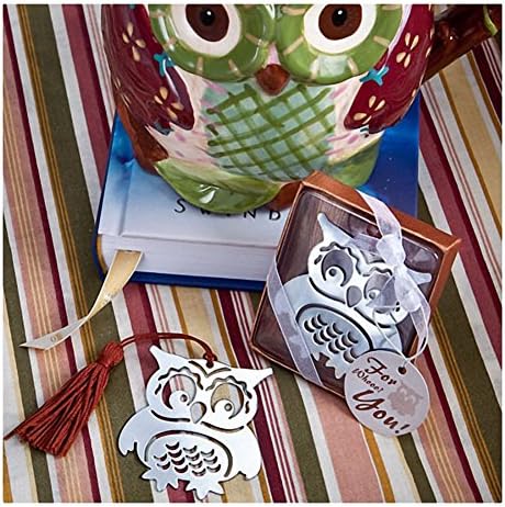 Owl Design Bookmark Wedding Baby Shower Favor & Accessory