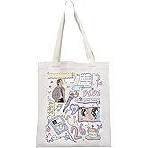 MEIKIUP Korean Boy Band Member Tote Bag Fans Gift Idol Merchandise Music Team Members Shoulder Bag
