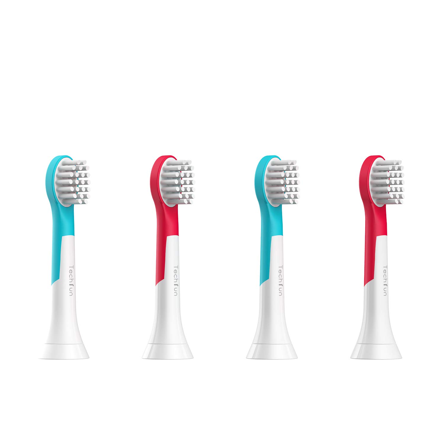 Kids Replacement toothbrush Heads, 4 pack Compact Sonic Care Toothbrush Heads for Kids 3-7 Years Old, Compatible with Philips Sonicare HX6032/94, HX6340, HX6321, HX6330,HX6331, HX6320, HX6034