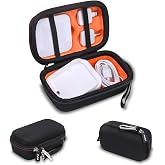 Mchoi Hard Case for Square Reader Dock, Portable EVA Travel Case, EVA Hard Shell, Shockproof &amp; Semi-Waterproof, Carabiner &amp; Hand Strap, for Square Reader Dock &amp; Accessories