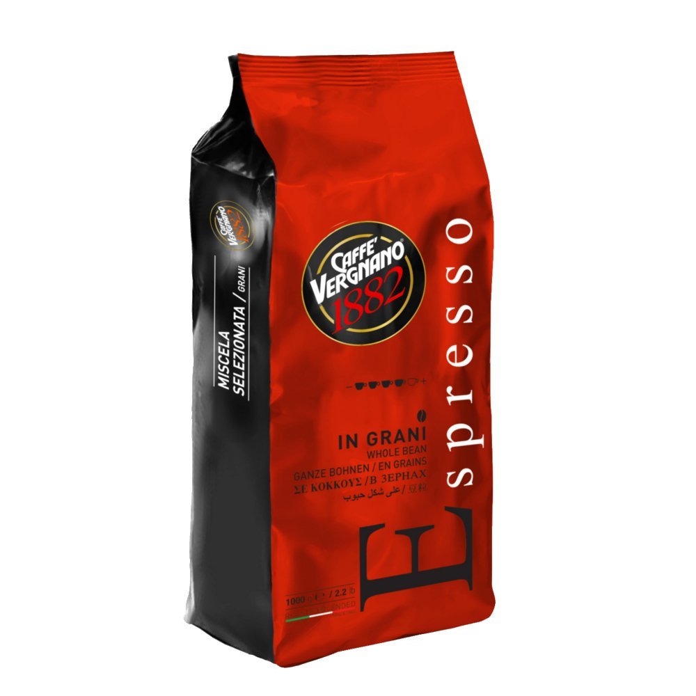 Caffè Vergnano 1882 Espresso Whole Bean, 1 Pack (1 x 1 Kg Buy Online