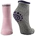 Reehut (Set of 4) Non-Slip Skid Yoga Socks Women for Exercise, Training, Workout, Fitness & Pilates