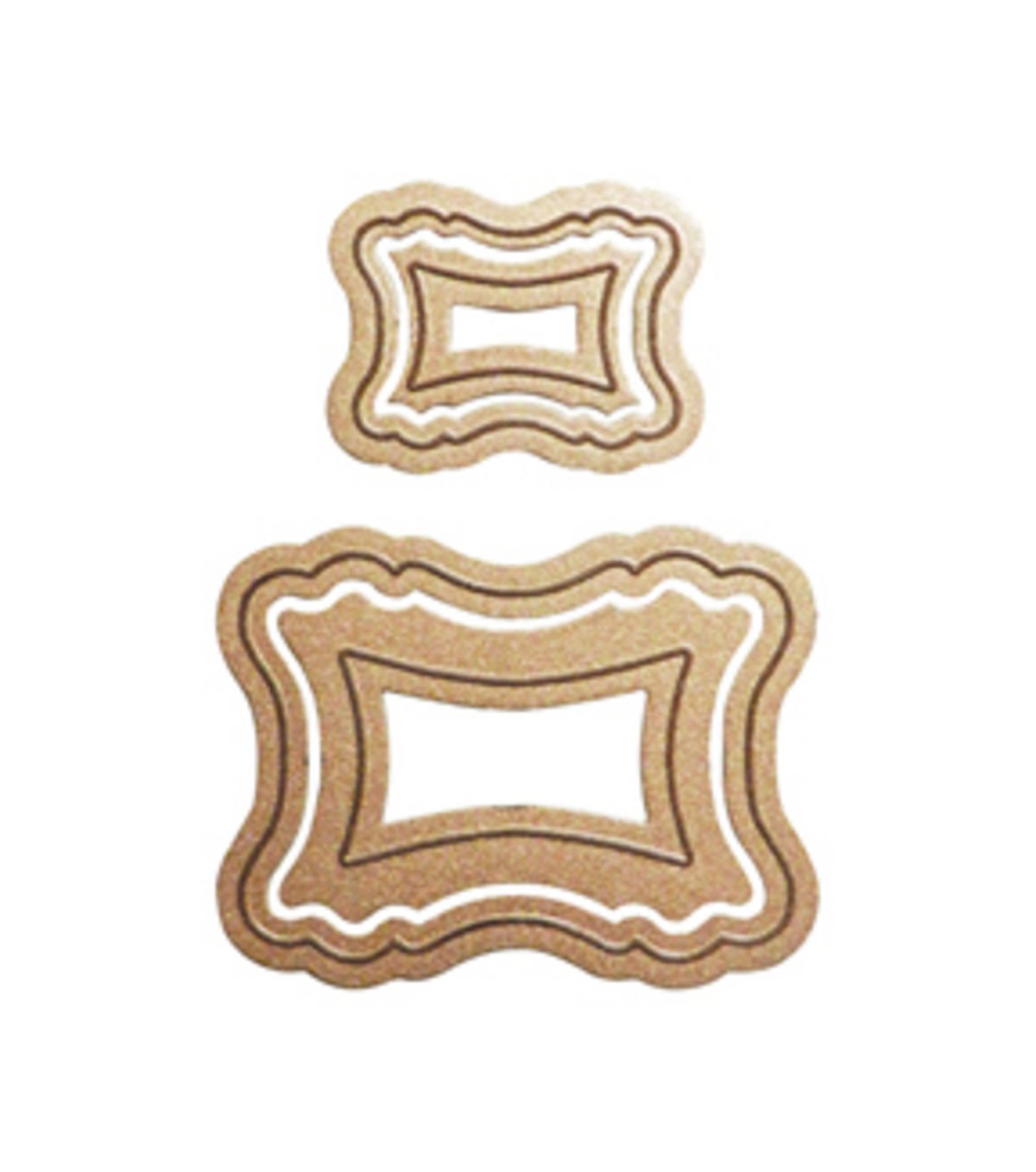 Blank Spellbinder Paper Arts Dies Frames One Die Template