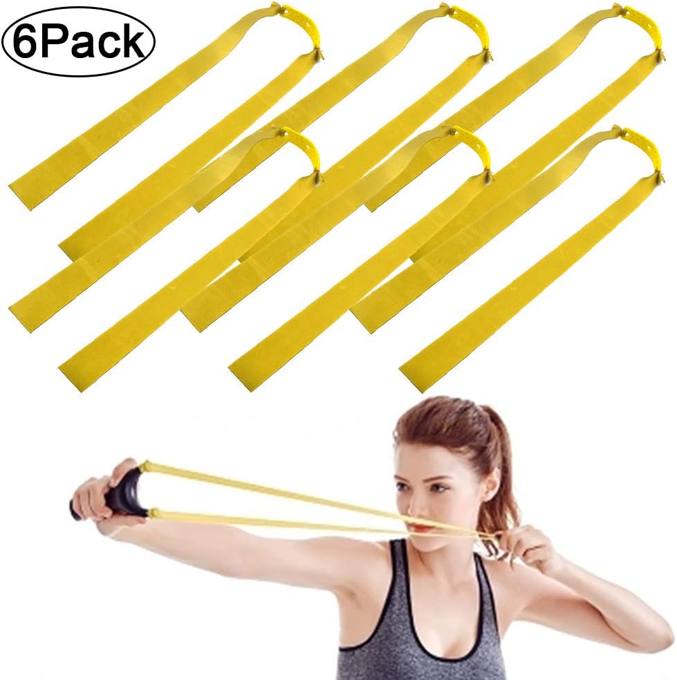 BESTZY Professional Slingshot AccessoriesFlat Rubber, 0