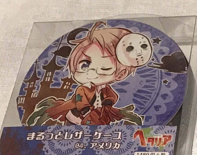 Amazon ヘタリア まるっとレザーケース アメリカ ハロウィン柄 コインケース アニメ 萌えグッズ 通販
