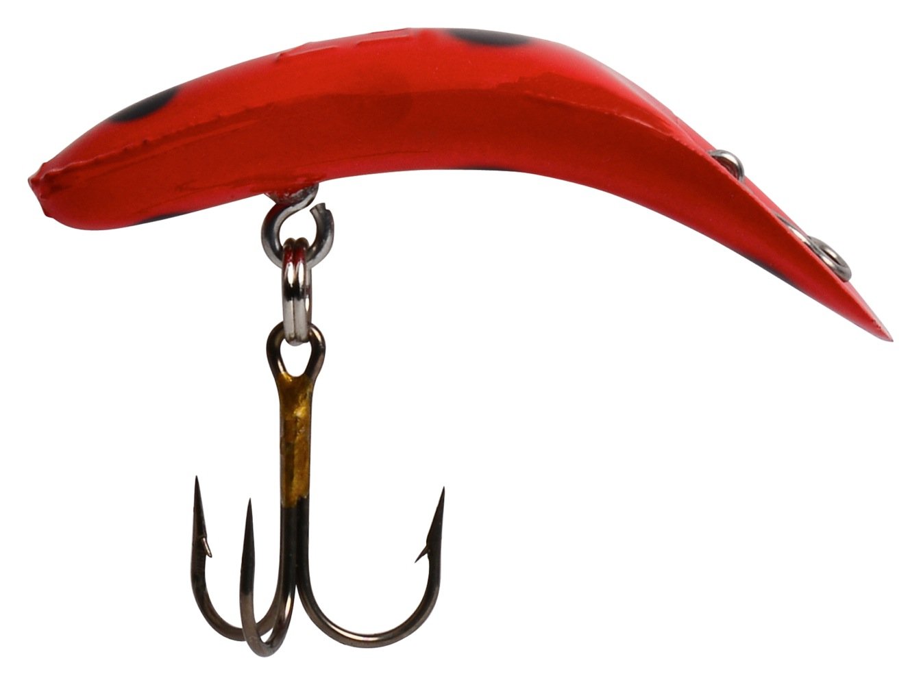 F 3 Spot Red Spot Black B00bgw0u2e Red 1 4 Inch Orange フラットフィッシュ ハイアクションプラグ ベイト 1 Orange Black 1 4 Inch 1 Yakima ルアー 日本最大級