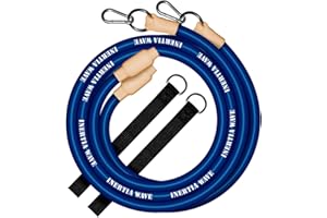 Inertia Wave Dynamic Rubber Battle Ropes Alternative for Home and Gym | Maximize Calorie Burn | Revolutionary Fitness Equipment for Abs and Full Body Workout