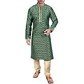 Sonisha SK105 Men's Green Kurta Pajama Set Wedding Kurta Pyjama Indian Party Suit