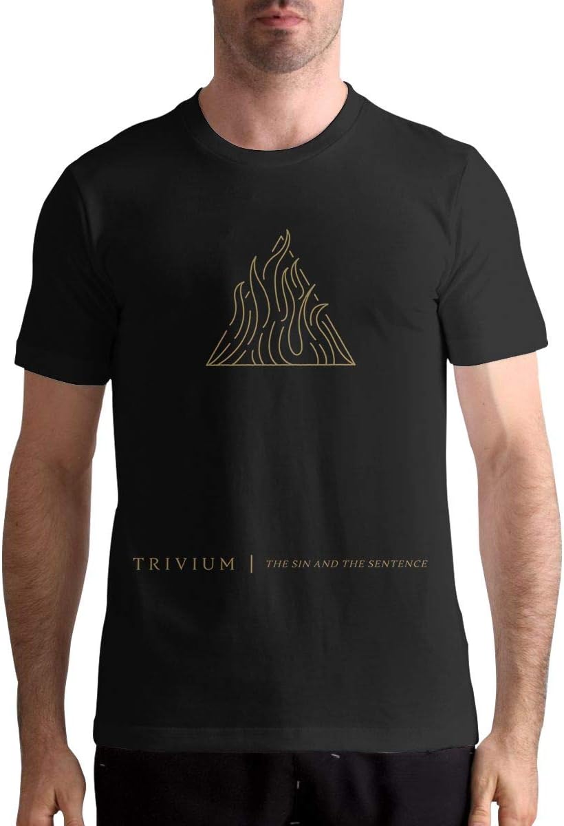ChristieAHodge Trivium Man's Loose Short Sleeve T-Shirt
