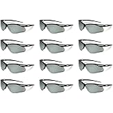 Jackson Safety SG Safety Glasses – Eye Protection for Men and Women – ANSI Z87.1 (Pack of 12)