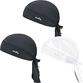 GXCROR Sports Bandanas Cap Skull Caps for Men Breathable Women Skull Cap Helmet Liner