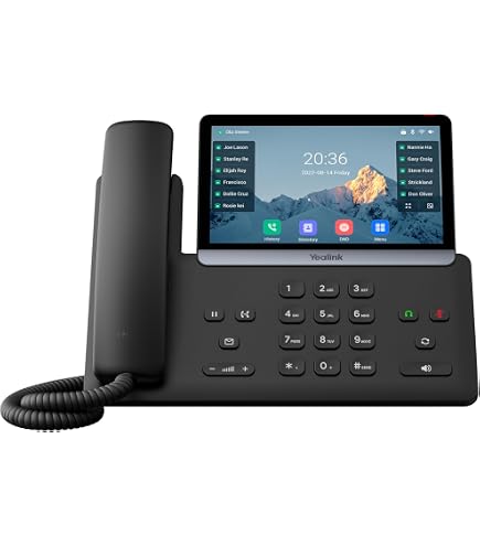 Amazon.com : Yealink T57W IP Phone, 16 VoIP Accounts. 7-Inch