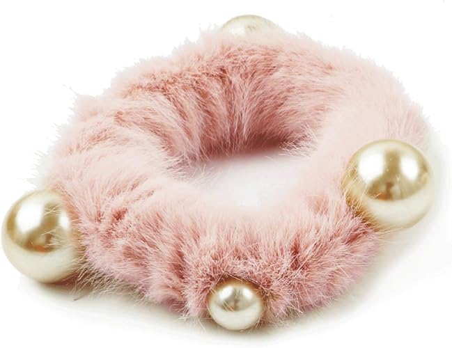 Amazon Atk21 パール付き ファー ふわふわ シュシュ ヘアゴム 簡単ヘアアレンジ ヘアポニー ハーフアップ まとめ髪 髪留め レディース ヘアアクセサリー Pink カチューシャ ヘアバンド 通販