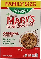 Marys Gone Crackers Organic Original Family Size Crackers, 7 Oz