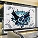 Fangeplus(TM DIY Removable 3D Batman Broken Wall Hole View Art Mural Vinyl Waterproof Wall Stickers Kids Room Decor Nursery Decal Sticker Wallpaper 35.4''x23.6''
