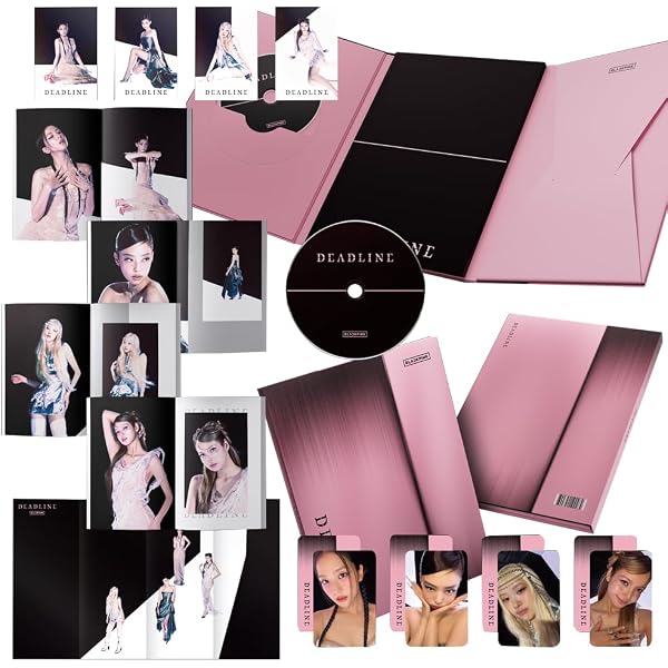 BLACKPINK 3rd Mini Album Deadline Silver Version 4p Set (4