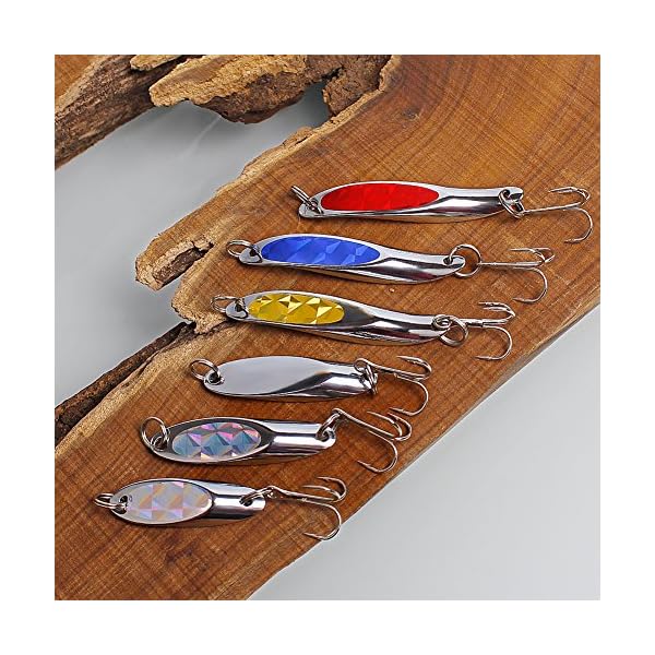 Sougayilang-30pcs-5-Styles-Metal-Spoon-Fishing-Lure-with-Treble-Hooks Sougayilang-30pcs-5-Styles-Metal-Spoon-Fishing-Lure-with-Treble-Hooks