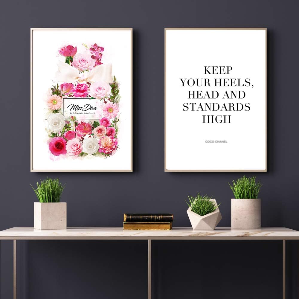 Amazon Co Jp ポスター 北欧 パフューム 香水 花 フラワー 北欧 おしゃれ インテリア フレームなし ポスターのみ 015 ホーム キッチン