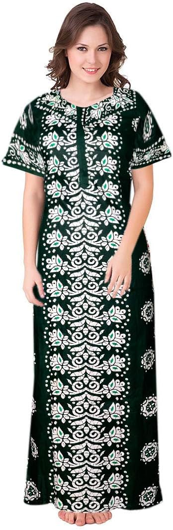 Silver Organisation 100% Cotton Women's Nighty