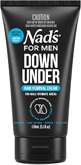 Nad’s For Men Down Under Hair Removal Cream 150 ml – Genitals view 1