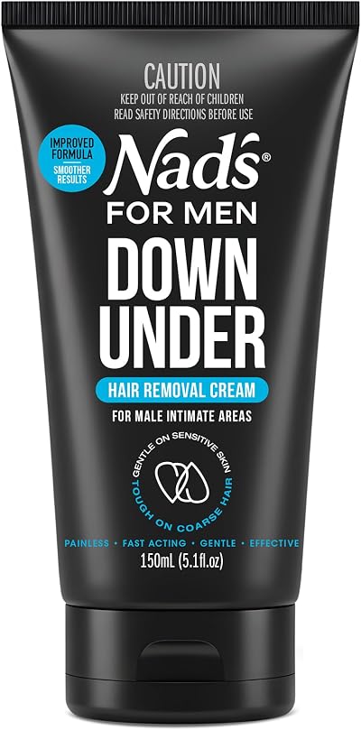 Nad’s For Men Down Under Hair Removal Cream 150 ml – Genitals