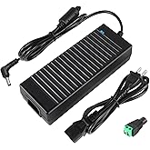 inShareplus DC 24V 120W Power Supply, 100-240V AC to DC 24V LED Driver, 24 Volt 5Amp Low Voltage Transformer, with 5.5mm x 2.1mm DC Plug, Adapter for 24V LED Strip Light,LED Display,CCTV Camera