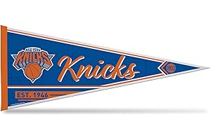 Rico Industries NBA Basketball 12" x 30" Felt Wall Décor Pennant - Great for Home/Bed Room/Man Cave Décor