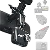 Dash Cam Mirror Mount - Fits Falcon F170HD,Rexing V1, Z-Edge, Old Shark, YI, Amebay,KDLINKS X1,VANTRUE and Most Other Dash Cameras