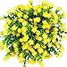 E-HAND Artificial Outdoor Flowers Plants UV Resistant Fake Greenery for Window Box Cemetery Home Patio Yard Indoor Garden Office Wedding Decor Wholesale