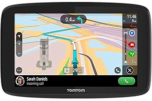 TomTom Go Supreme 5 WiFi with Lifetime Traffic and Maps (Us-Can-Mex), Spoken Turn-by-Turn Directions, Advanced Lane Guidance