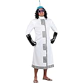 Disney Kronk Costume for Men with Lab Coat, Hat, Goggles, & Gloves | Halloween Outfit from The Emperor's New Groove