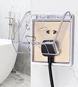 Hsthe Sea 2PCS Universal Waterproof Socket Box 86 Type Wall Switch Cover view 6