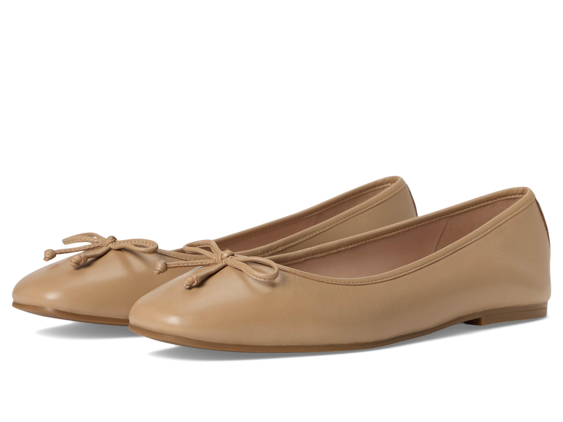Cole Haan Women’s Yara Soft Ballet Flats, Tuscan Sand Leather, 11-B US