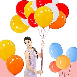 18 Inch Yellow Balloons 12 Pack Large Latex Party