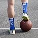 ChalkTalkSPORTS Custom Team Number Socks | Youth & Adult Athletic Performance Socks | Blue | Choose Your Number