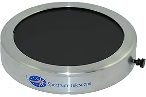 SPECTRUM TELESCOPE Film Solar Filter 5.75'' (ST575BP1) Film Solar Filter for Telescopes That fit This Filter Size:Your O.D. Measurement: 5 3/8” (137mm) to 5 5/8” (143mm) Celestron FirstScope 102; Meade: 4500, DS-127,