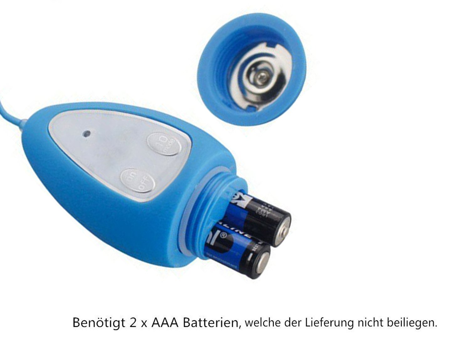 Penis Kopf Funktion Ausbildung Vibrator für Härtere und längere Erektionen Eichel Erektion,Stimulation und Training Gleichzeitig von Himall (Blau)