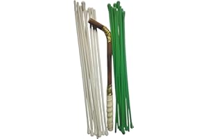 BHAVICREATION Dhol Beaters Dagga and Tilli Set (1 +2) Punjabi Dhol Beaters Dhol Sticks Dholak Beater Drum Bhangra Dhol Beaters Plastic