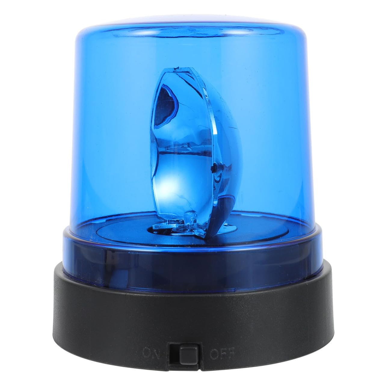 STOBOK Simulated Toy Stop Light Flashing Lights Hazard Lights Signal Warning Alarm Light Hazard Emergency Warning Lamp Plastic Blue