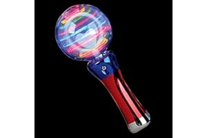 Flashing Panda Meteor Storm LED Changing Pattern Spinner Wand