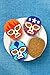 Genuine Fred MUNCHA LIBRE Luchadore Cookie Cutter/Stampers, Set of 4