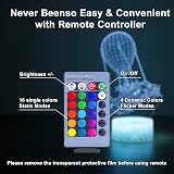 Hoofun 3D Night Light Batttlebus Hot Air Balloon with 16 Colors Remote view 7